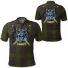 Clothing - Cunningham Hunting Modern Tartan Polo Shirt Celtic Scottish Warrior - Golf Shirt A7