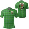 Clothing - Currie Clan Tartan Crest Polo Shirt A7