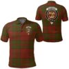 Clothing - Drummond Clan Clan Tartan Crest Polo Shirt A7