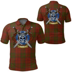 Clothing - Drummond Clan Tartan Polo Shirt Celtic Scottish Warrior - Golf Shirt A7