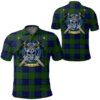 Clothing - Dundas Modern 02 Tartan Polo Shirt Celtic Scottish Warrior - Golf Shirt A7