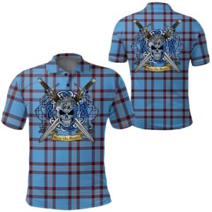 Clothing - Elliot Ancient Tartan Polo Shirt Celtic Scottish Warrior - Golf Shirt A7