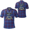 Clothing - Elliot Modern Tartan Polo Shirt Celtic Scottish Warrior - Golf Shirt A7