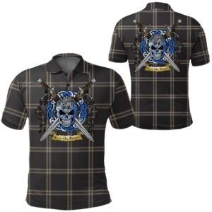 Clothing - Eternity Tartan Polo Shirt Celtic Scottish Warrior - Golf Shirt A7