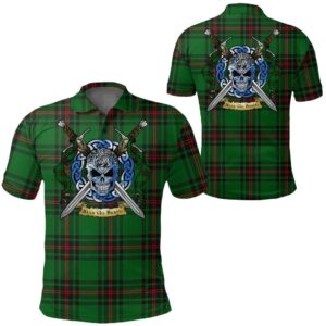Clothing - Fife District Tartan Polo Shirt Celtic Scottish Warrior - Golf Shirt A7
