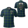 Clothing - Forbes Ancient Clan Tartan Crest Polo Shirt A7