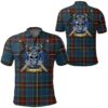 Clothing - Fraser Hunting Ancient Tartan Polo Shirt Celtic Scottish Warrior - Golf Shirt A7