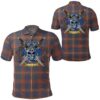 Clothing - Fraser Hunting Modern Tartan Polo Shirt Celtic Scottish Warrior - Golf Shirt A7