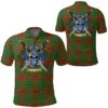 Clothing - Fulton Tartan Polo Shirt Celtic Scottish Warrior - Golf Shirt A7