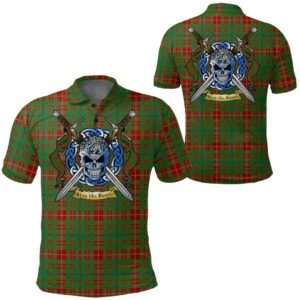 Clothing - Fulton Tartan Polo Shirt Celtic Scottish Warrior - Golf Shirt A7