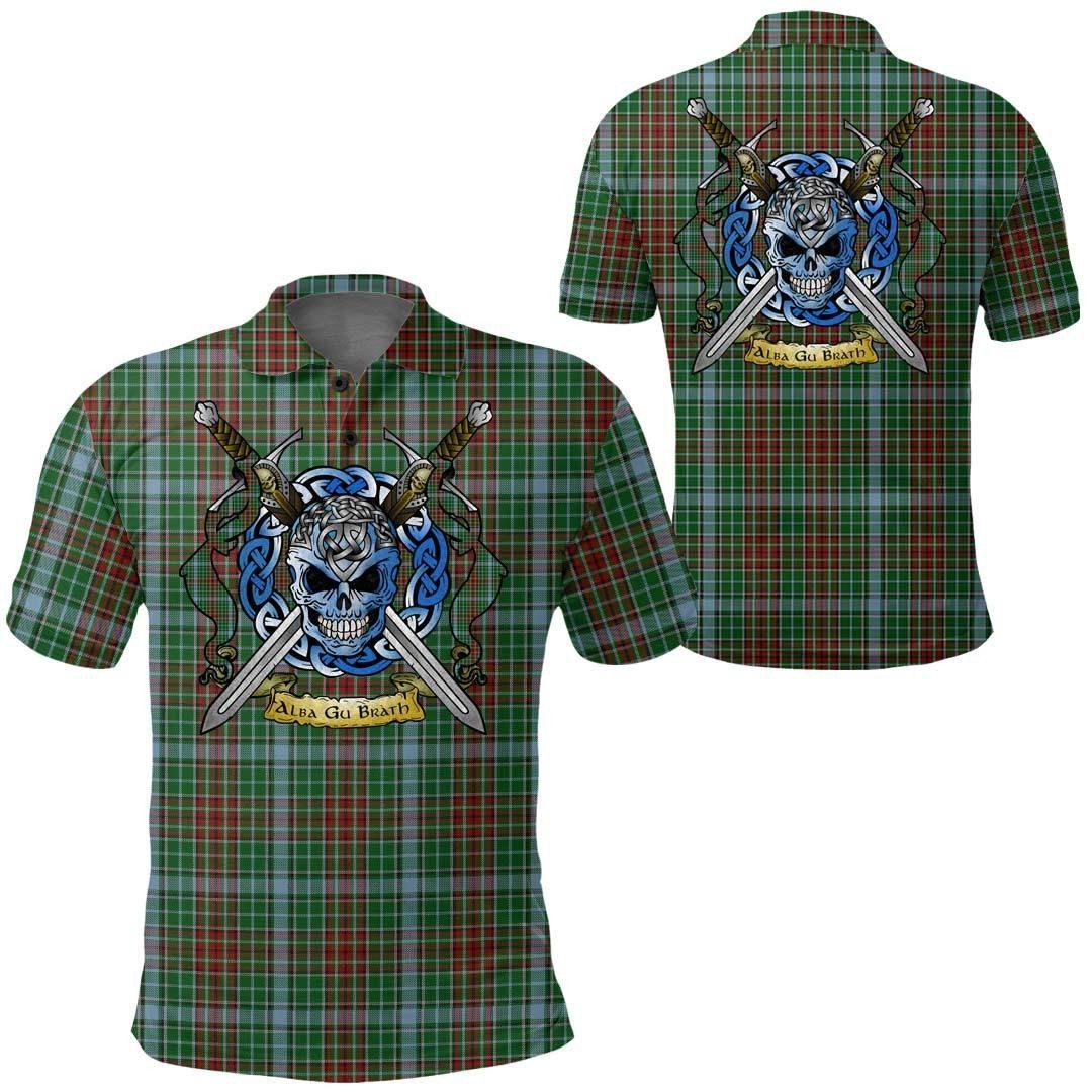 Clothing - Gayre Tartan Polo Shirt Celtic Scottish Warrior - Golf Shirt A7 Clothing - Gayre Tartan Polo Shirt Celtic Scottish Warrior - Golf Shirt A7