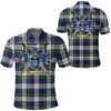 Clothing - Gordon Dress Modern Tartan Polo Shirt Celtic Scottish Warrior - Golf Shirt A7