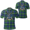 Clothing - Gordon Old Ancient Tartan Polo Shirt Celtic Scottish Warrior - Golf Shirt A7
