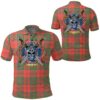 Clothing - Grant Ancient Tartan Polo Shirt Celtic Scottish Warrior - Golf Shirt A7