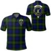 Clothing - Gunn Modern Clan Tartan Crest Polo Shirt A7