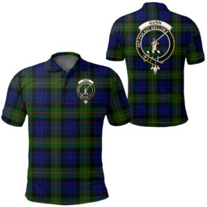 Clothing - Gunn Modern Clan Tartan Crest Polo Shirt A7