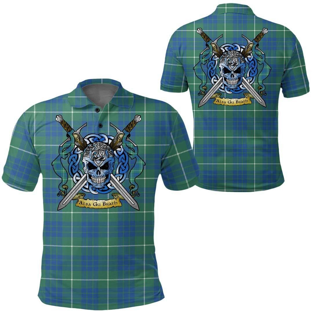 Clothing - Hamilton Hunting Ancient Tartan Polo Shirt Celtic Scottish Warrior - Golf Shirt A7 Clothing - Hamilton Hunting Ancient Tartan Polo Shirt Celtic Scottish Warrior - Golf Shirt A7
