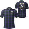 Clothing - Hunter Modern Clan Tartan Crest Polo Shirt A7