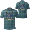 Clothing - Inglis Ancient Tartan Polo Shirt Celtic Scottish Warrior - Golf Shirt A7