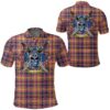 Clothing - Jacobite Tartan Polo Shirt Celtic Scottish Warrior - Golf Shirt A7