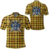 Clothing - Jardine Tartan Polo Shirt Celtic Scottish Warrior - Golf Shirt A7