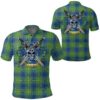 Clothing - Johnston Ancient Tartan Polo Shirt Celtic Scottish Warrior - Golf Shirt A7