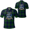 Clothing - Keith Modern Tartan Polo Shirt Celtic Scottish Warrior - Golf Shirt A7