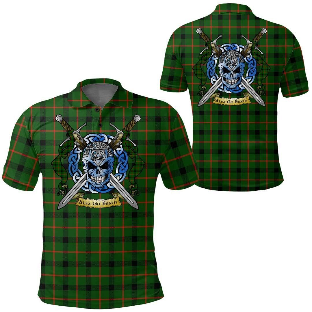Clothing - Kincaid Modern Tartan Polo Shirt Celtic Scottish Warrior - Golf Shirt A7 Clothing - Kincaid Modern Tartan Polo Shirt Celtic Scottish Warrior - Golf Shirt A7
