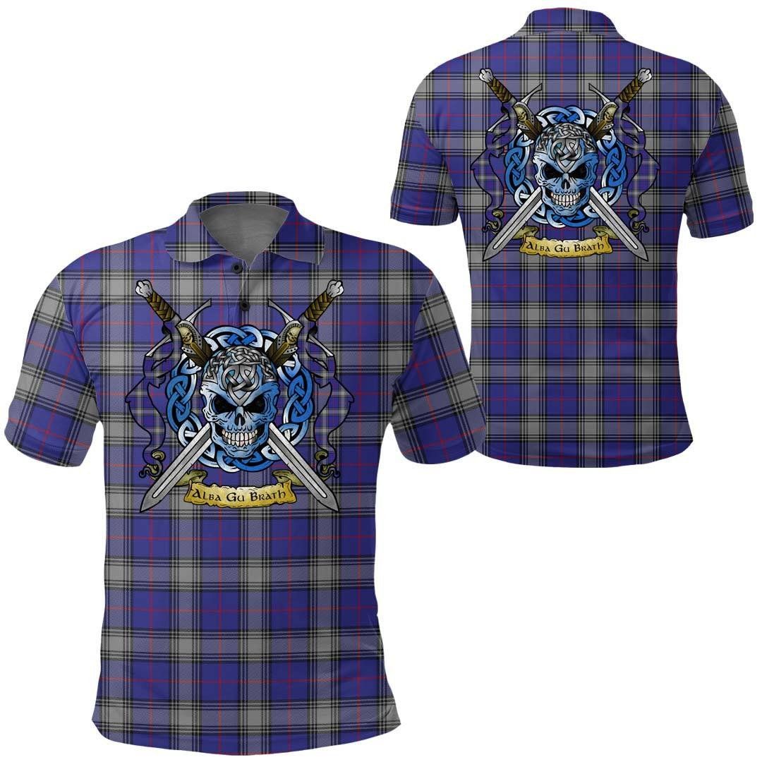 Clothing - Kinnaird Tartan Polo Shirt Celtic Scottish Warrior - Golf Shirt A7 Clothing - Kinnaird Tartan Polo Shirt Celtic Scottish Warrior - Golf Shirt A7