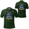Clothing - MacAlpine Modern Tartan Polo Shirt Celtic Scottish Warrior - Golf Shirt A7