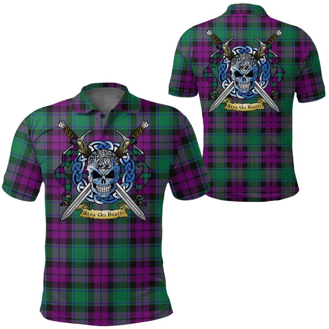 Clothing - MacArthur – Milton Tartan Polo Shirt Celtic Scottish Warrior - Golf Shirt A7 Clothing - MacArthur – Milton Tartan Polo Shirt Celtic Scottish Warrior - Golf Shirt A7