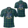 Clothing - MacCallum Ancient Tartan Polo Shirt Celtic Scottish Warrior - Golf Shirt A7