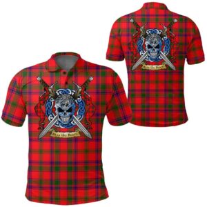 Clothing - MacColl Modern Tartan Polo Shirt Celtic Scottish Warrior - Golf Shirt A7
