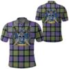 Clothing - MacDonald Ancient Tartan Polo Shirt Celtic Scottish Warrior - Golf Shirt A7