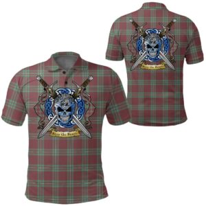 Clothing - MacGregor Hunting Ancient Tartan Polo Shirt Celtic Scottish Warrior - Golf Shirt A7