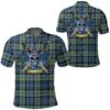 Clothing - MacKinlay Ancient Tartan Polo Shirt Celtic Scottish Warrior - Golf Shirt A7