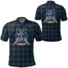 Clothing - MacKinlay Modern Tartan Polo Shirt Celtic Scottish Warrior - Golf Shirt A7