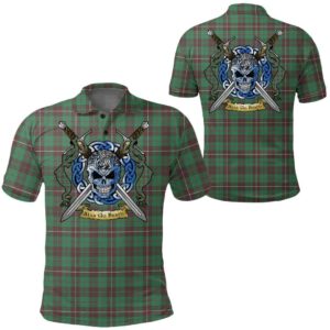 Clothing - MacKinnon Hunting Ancient Tartan Polo Shirt Celtic Scottish Warrior - Golf Shirt A7