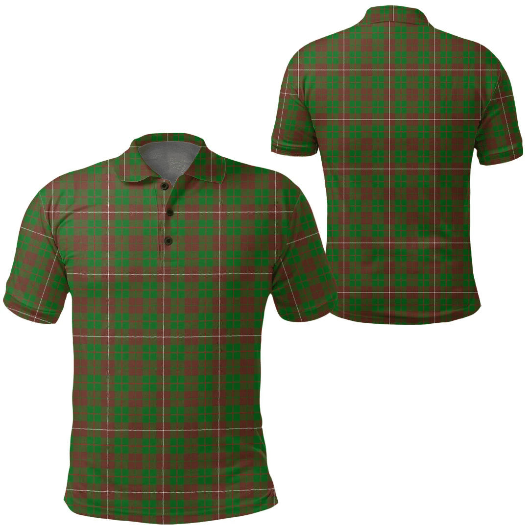 Clothing - MacKinnon Hunting Modern Tartan Polo Shirt A7 Clothing - MacKinnon Hunting Modern Tartan Polo Shirt A7