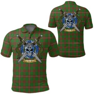 Clothing - MacKinnon Hunting Modern Tartan Polo Shirt Celtic Scottish Warrior - Golf Shirt A7