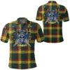 Clothing - MacMillan Old Modern Tartan Polo Shirt Celtic Scottish Warrior - Golf Shirt A7