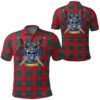 Clothing - MacPhail Clan Tartan Polo Shirt Celtic Scottish Warrior - Golf Shirt A7