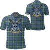 Clothing - MacPhail Hunting Ancient Tartan Polo Shirt Celtic Scottish Warrior - Golf Shirt A7