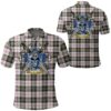 Clothing - MacPherson Dress Ancient Tartan Polo Shirt Celtic Scottish Warrior - Golf Shirt A7
