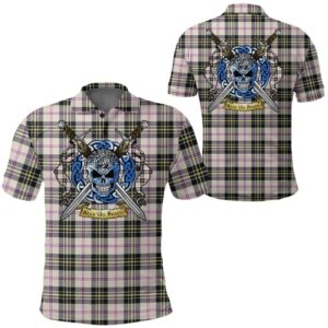 Clothing - MacPherson Dress Ancient Tartan Polo Shirt Celtic Scottish Warrior - Golf Shirt A7