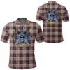 Clothing - MacPherson Hunting Ancient Tartan Polo Shirt Celtic Scottish Warrior - Golf Shirt A7