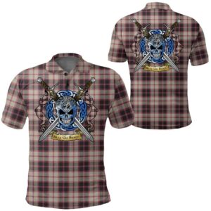 Clothing - MacPherson Hunting Ancient Tartan Polo Shirt Celtic Scottish Warrior - Golf Shirt A7