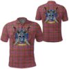 Clothing - MacRae Ancient Tartan Polo Shirt Celtic Scottish Warrior - Golf Shirt A7