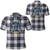 Clothing - MacRae Dress Modern Tartan Polo Shirt Celtic Scottish Warrior - Golf Shirt A7