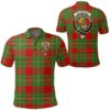 Clothing - Macgregor Modern Clan Tartan Crest Polo Shirt A7
